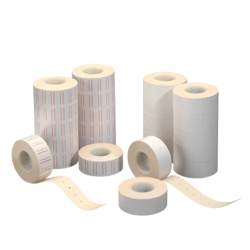 Herlitz 1605294 1zeiliges Preisauszeichnungsetikett,12 Etiketten auf Rolle, Farbe weiss Herlitz 1605294 1zeiliges Preisauszeichnungsetikett,12 Etiketten auf Rolle, Farbe weiss von Herlitz