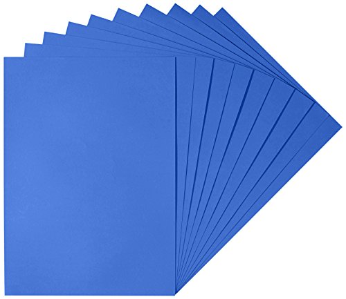 Herlitz 227207 Tonzeichenkarton 50 x 70 cm, 10 Stück, dunkelblau von Herlitz