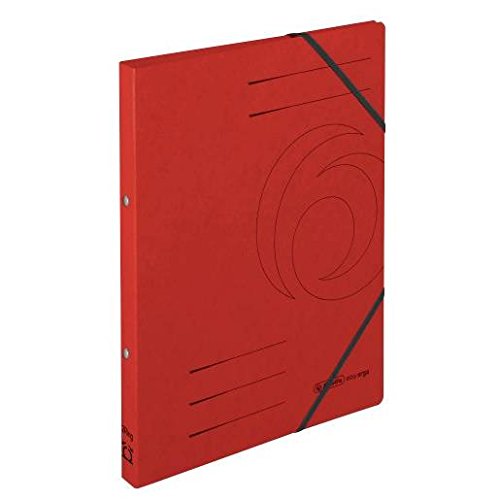 Herlitz 3 Stück Ringordner easyorga, A4, colorspan-carton, rot Herlitz 3 Stück Ringordner easyorga, A4, colorspan-carton, rot von Herlitz