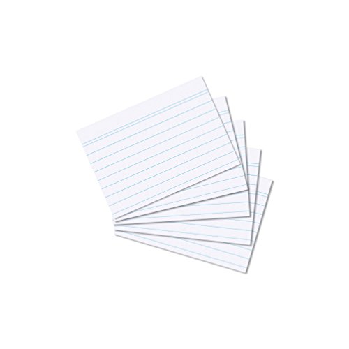 Herlitz 3000 Karteikarten in A8 weiß liniert Herlitz 3000 Karteikarten in A8 weiß liniert von Herlitz