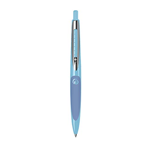 Herlitz 50028238 Kugelschreiber my.pen, hellblau/dunkelblau, 1 Stück von Herlitz