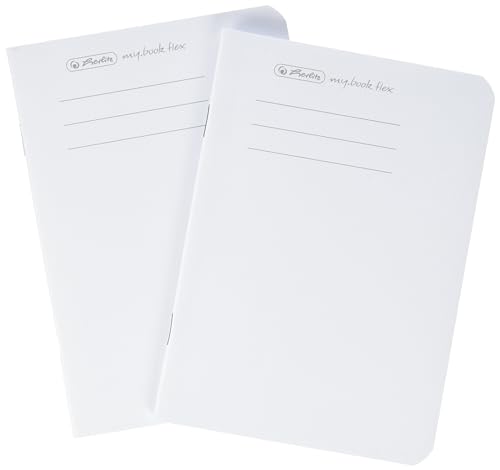 Herlitz 50033812 Refill für Notizheft flex, A6, 2 x 40 Blatt punktiert, 1 Stück, Weiß Herlitz 50033812 Refill für Notizheft flex, A6, 2 x 40 Blatt punktiert, 1 Stück, Weiß von Herlitz