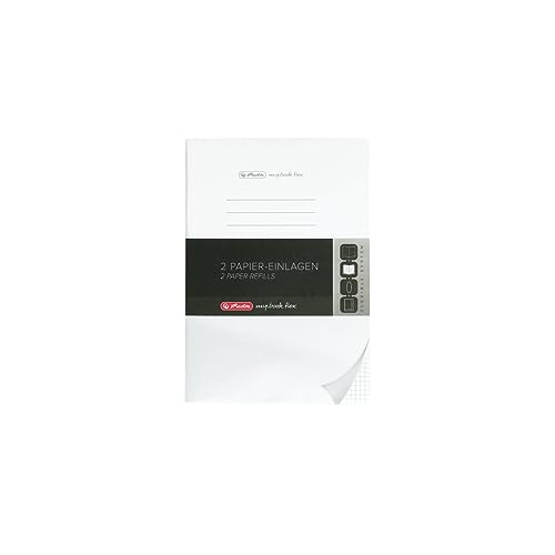 Herlitz 50034116 Refill für Notizheft flex, A5, 2 x 40 Blatt kariert, 1 Stück Herlitz 50034116 Refill für Notizheft flex, A5, 2 x 40 Blatt kariert, 1 Stück von Herlitz
