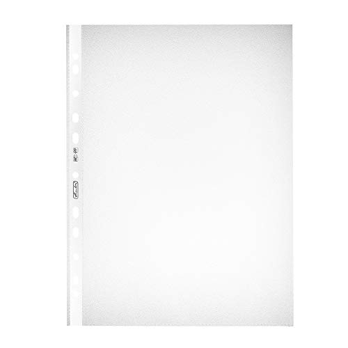 Herlitz 5814009 Prospekthlle, DIN A4, genarbt, 0,055 mm von Herlitz