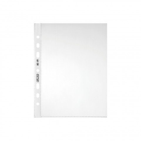 Herlitz 5825252 Prospekthülle A5 Standard glasklar, PP, 0,05 mm, transparent, dokumentenecht (1000 Stück, A5 glasklar) von Herlitz