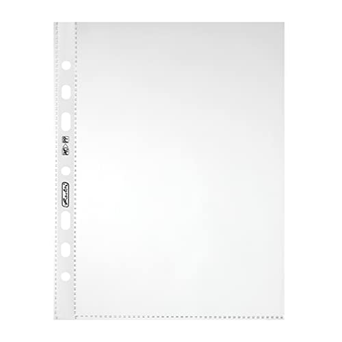 Herlitz 5850508 Prospekthülle Premium, A4 glasklar (glasklar, 50er Pack) von Herlitz