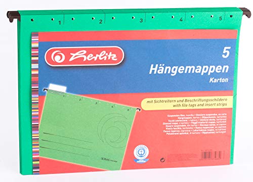 Hängemappe UniReg grün 5er Hängemappe UniReg grün 5er von Herlitz