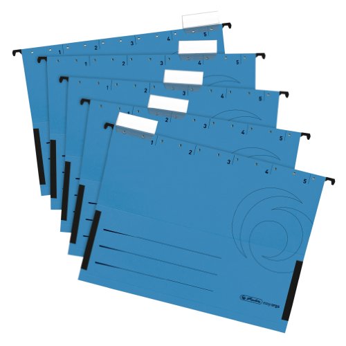Herlitz 5874763 Hängetasche blau 5er Packung Herlitz 5874763 Hängetasche blau 5er Packung von Herlitz