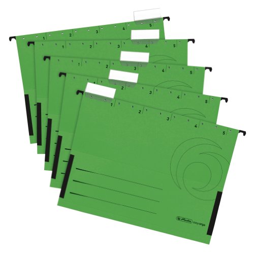 Herlitz 5874789 Hängetasche, Grün, 5er Packung Herlitz 5874789 Hängetasche, Grün, 5er Packung von Herlitz
