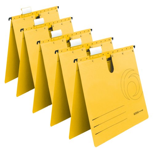 Herlitz 5874979 Hängehefter gelb 5er Packung Herlitz 5874979 Hängehefter gelb 5er Packung von Herlitz