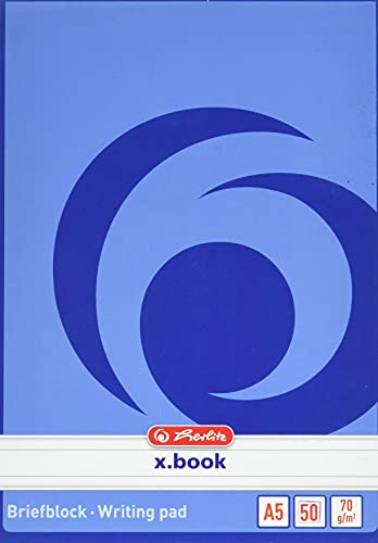 Herlitz 717512 Notizblock A5, liniert, 50 Blatt, weiß Herlitz 717512 Notizblock A5, liniert, 50 Blatt, weiß von Herlitz