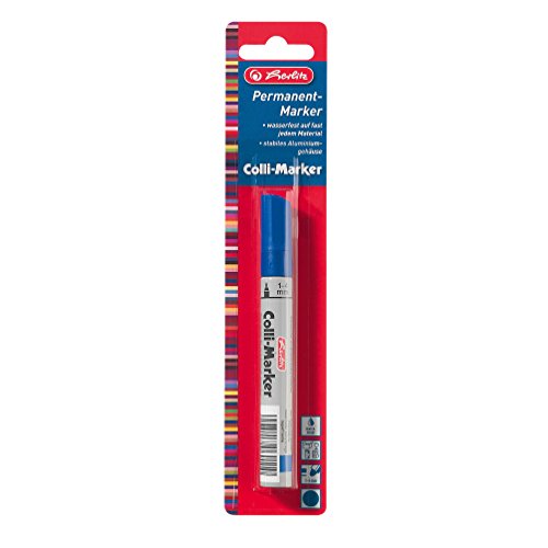 Herlitz 8665507 Colli Marker 1-4 mm, blau Herlitz 8665507 Colli Marker 1-4 mm, blau von Herlitz
