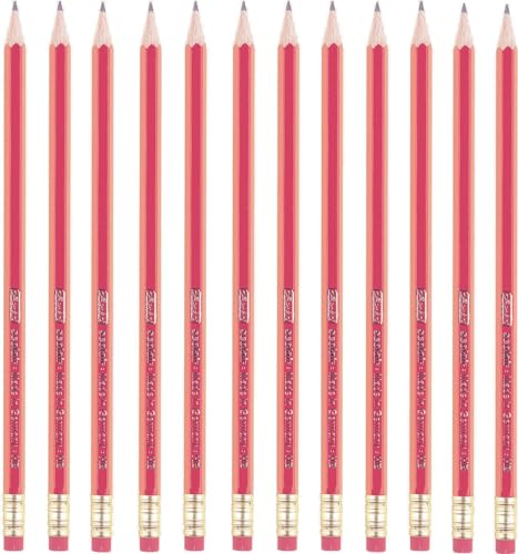 herlitz 8850604 Schulbleistifte HB mit integriertem Radiergummi aus FSC-Holz, lackiert herlitz 8850604 Schulbleistifte HB mit integriertem Radiergummi aus FSC-Holz, lackiert von Herlitz