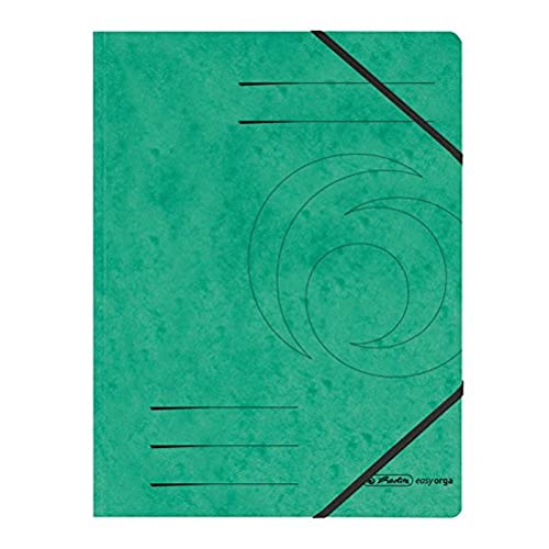 Herlitz 972471 Eckspanner A4 aus Colorspankarton, grün von Herlitz