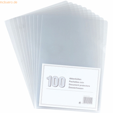 Herlitz Aktenhülle A4 PP 90mic genarbt VE=100 Stück von Herlitz