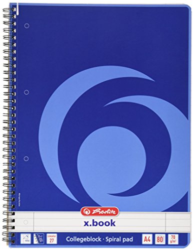 Herlitz Collegeblock A4, 80 Blatt von Herlitz