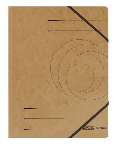 Herlitz Eckspannmappen easy orga / braun / 5 Stück Herlitz Eckspannmappen easy orga / braun / 5 Stück von Herlitz