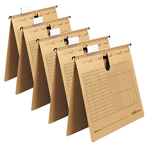 Herlitz Hängehefter A4 kaufmännisch, Kraftkarton, 230 g/qm Braun 25er Set Herlitz Hängehefter A4 kaufmännisch, Kraftkarton, 230 g/qm Braun 25er Set von Herlitz