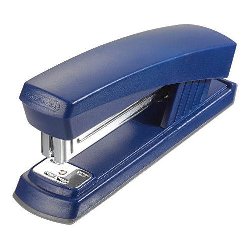 Herlitz Heftapparat 24/6, Metall, Klassisch, Blau von Herlitz