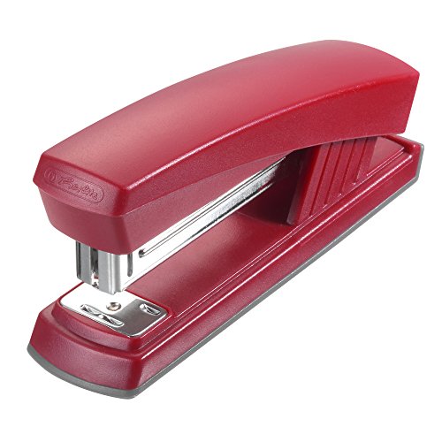 Herlitz Stapler 24/6, Metall, Klassisch, Rot von Herlitz