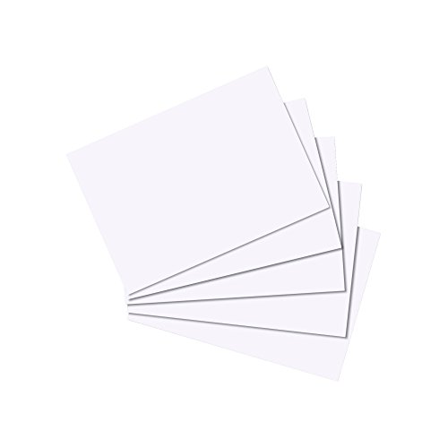 Herlitz Karteikarten A7 blanco VE=100 Stück weiß Herlitz Karteikarten A7 blanco VE=100 Stück weiß von Herlitz