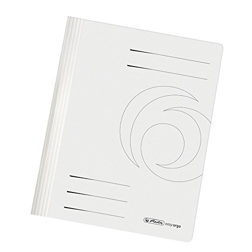 Herlitz Schnellhefter A4 Karton, gefaltet, weiß intensiv, 25 Stück Herlitz Schnellhefter A4 Karton, gefaltet, weiß intensiv, 25 Stück von Herlitz