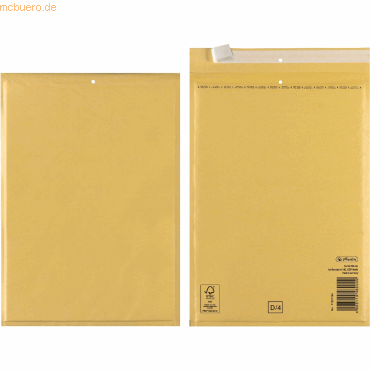 Herlitz Luftpolstertasche Größe 4/D 20x27cm Haftklebung VE=10 Stück br Herlitz Luftpolstertasche Größe 4/D 20x27cm Haftklebung VE=10 Stück br von Herlitz