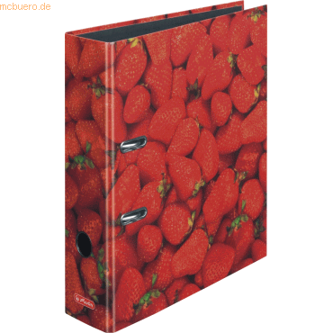 Herlitz Motivordner A4 80mm 'Erdbeere' Herlitz Motivordner A4 80mm 'Erdbeere' von Herlitz