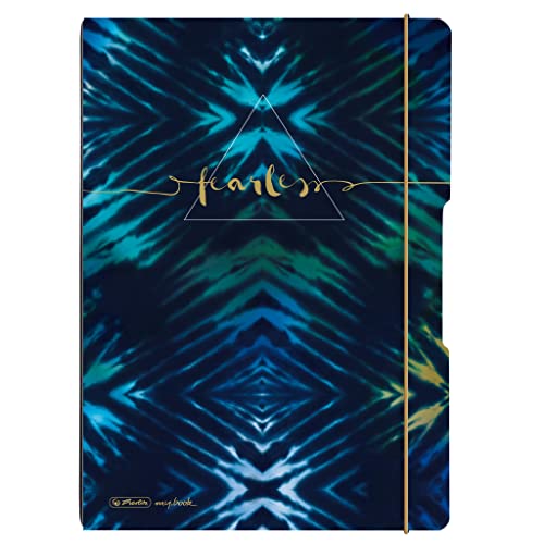 Herlitz Notizheft flex, A4, 2 x 40 Blatt, Motiv: New Batic Fearless, 1 Stück von Herlitz