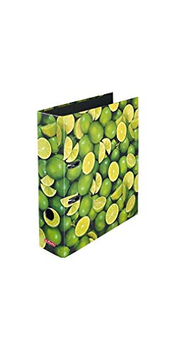 Herlitz Ordner A4, 8 cm Rückenbreite, Limette von Herlitz