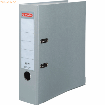 Herlitz Ordner Kunststoff A4 maX.file protect 80mm grau Herlitz Ordner Kunststoff A4 maX.file protect 80mm grau von Herlitz