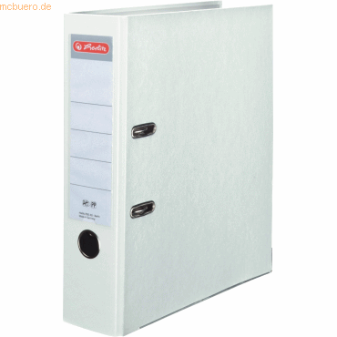 Herlitz Ordner Kunststoff A4 maX.file protect 80mm weiß Herlitz Ordner Kunststoff A4 maX.file protect 80mm weiß von Herlitz