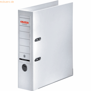 Herlitz Ordner Kunststoff A4 maX.file protect plus 80mm weiß von Herlitz