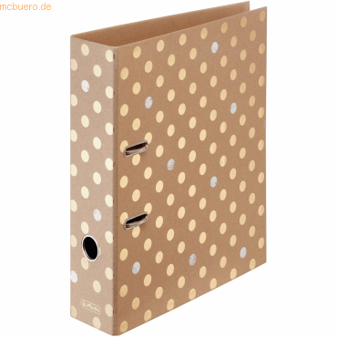 Herlitz Ordner maX.file A4 8cm Pure Glam Bilderdruckpapier cellophanie von Herlitz