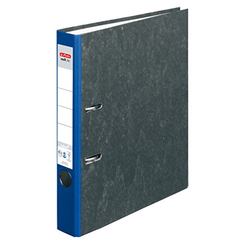 Herlitz Ordner maX.file nature, Pappe, Wolkenmarmorbezug, Kantenschutz, standfest, A4 5 cm, blau Herlitz Ordner maX.file nature, Pappe, Wolkenmarmorbezug, Kantenschutz, standfest, A4 5 cm, blau von Herlitz