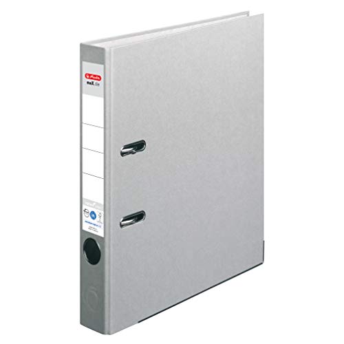 Herlitz Schnellhefter maX.file nature plus A4 5cm, Spezialpapierhülle, Kantenschutz, Stabil, A4, 5 cm, Grau Herlitz Schnellhefter maX.file nature plus A4 5cm, Spezialpapierhülle, Kantenschutz, Stabil, A4, 5 cm, Grau von Herlitz