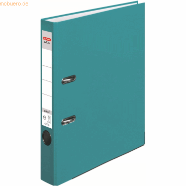 Herlitz Ordner maX.file protect A4 5cm Caribbean Turquoise von Herlitz