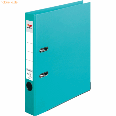 Herlitz Ordner protect+ Kunststoff (PP) A4 5cm mint maX.file von Herlitz