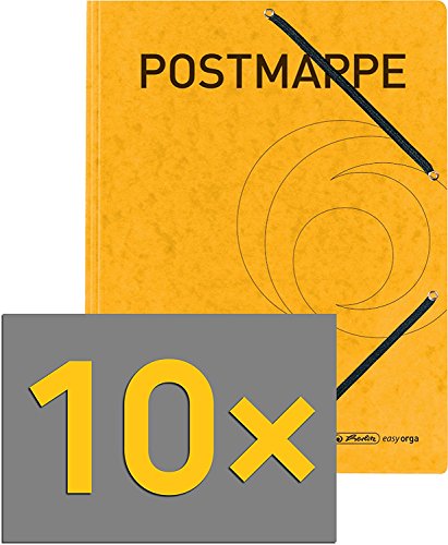 Herlitz Post Einschlagmappe (10 Mappen, Karton) von Herlitz