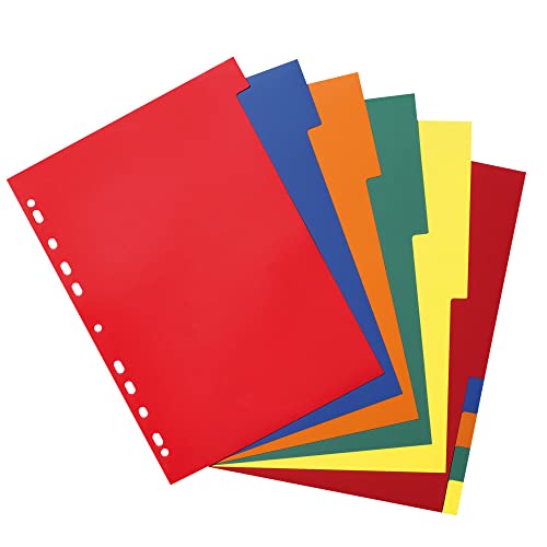 Herlitz Ringbuch-Register A4, 10-teilig PP-Folie, Eurolochung Herlitz Ringbuch-Register A4, 10-teilig PP-Folie, Eurolochung von Herlitz