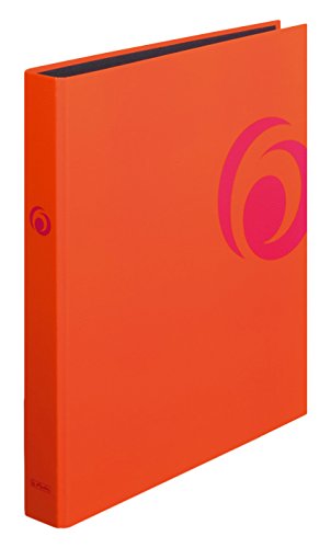 Herlitz Ringbuch maX.file Fresh A4, 1 Stück, 2 Ring-Kombi-Mechanik, 25 mm, orange von Herlitz