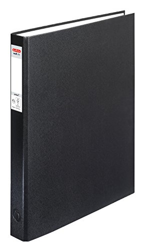 Herlitz Ringbuch maX.file pRotect A4, 1 Stück, 2-Ring-Kombi-Mechanik, 25 mm Füllhöhe, schwarz Herlitz Ringbuch maX.file pRotect A4, 1 Stück, 2-Ring-Kombi-Mechanik, 25 mm Füllhöhe, schwarz von Herlitz