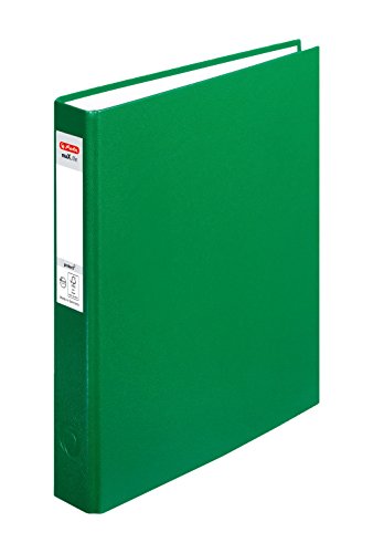 Herlitz Ringbuch Max file Protect A5, 1 Stück, 2-Ring Kombi Mechanik, Grün, 25 mm Füllhöhe Herlitz Ringbuch Max file Protect A5, 1 Stück, 2-Ring Kombi Mechanik, Grün, 25 mm Füllhöhe von Herlitz