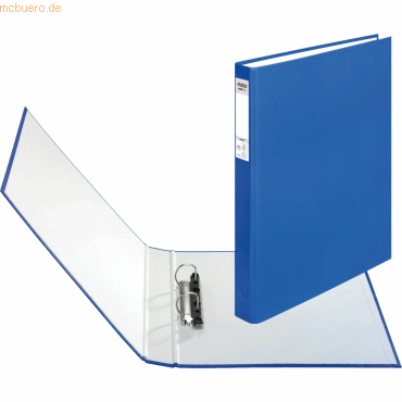 Herlitz Ringbuch protect 2 Ringe 25mm A4 blau maX.file von Herlitz