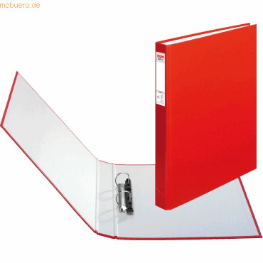 Herlitz Ringbuch protect 2 Ringe 25mm A4 rot maX.file von Herlitz