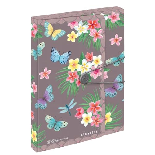 Herlitz Sammelbox A4, PP, Motiv: Ladylike Butterflies, 1 Stück Herlitz Sammelbox A4, PP, Motiv: Ladylike Butterflies, 1 Stück von Herlitz