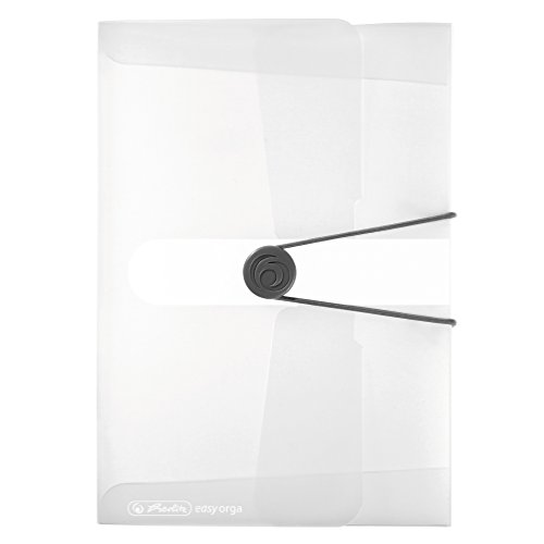 Herlitz Sammelbox A5 PP mit Rückenetikett, 1 Stück mit Design-Aufdruck, Rückenbreite 2.5 cm, transparent farblos, 4008110433134, Weiß Herlitz Sammelbox A5 PP mit Rückenetikett, 1 Stück mit Design-Aufdruck, Rückenbreite 2.5 cm, transparent farblos, 4008110433134, Weiß von Herlitz