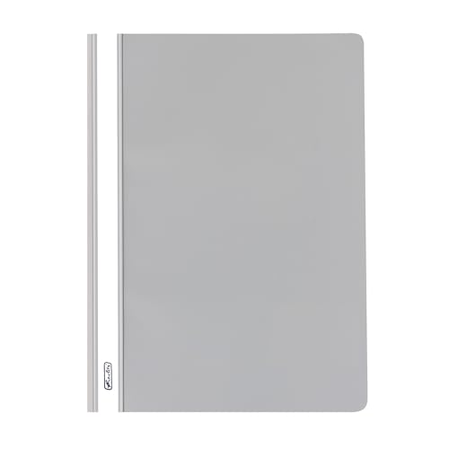 Herlitz Schnellhefter A4, Kunststoff, dunkelgrau, 10 Stück von Herlitz