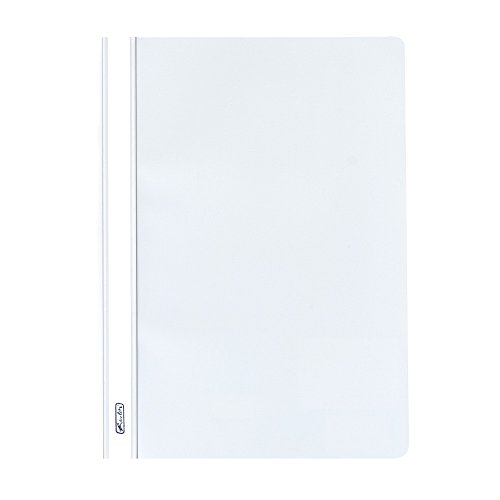 Herlitz Schnellhefter A4, Kunststoff, weiß, 10 Stück von Herlitz
