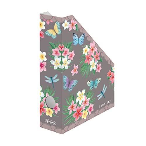 Herlitz Stehsammler A4 Wellpappe 7cm Serie Ladylike Motiv Butterflies von Herlitz